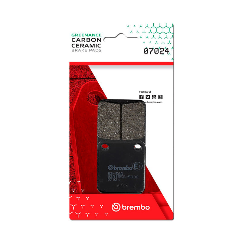 Brembo OE Honda Mbx/Peugeot Vivacity/Sachs Madass Carbon Ceramic Brake Pad - Front