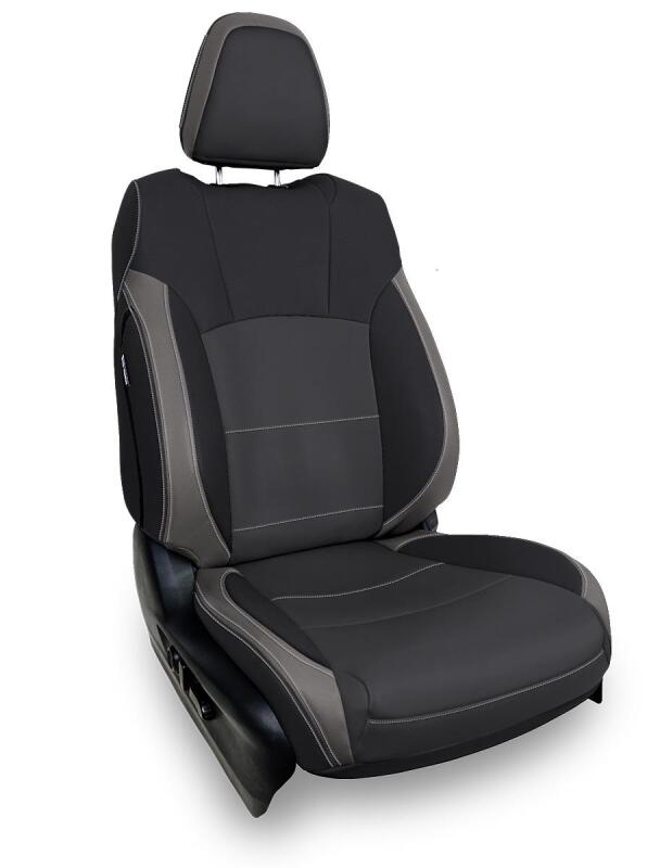 PRP 2021+ Subaru Outback Front Seat Covers (Pair) - Black and Gray