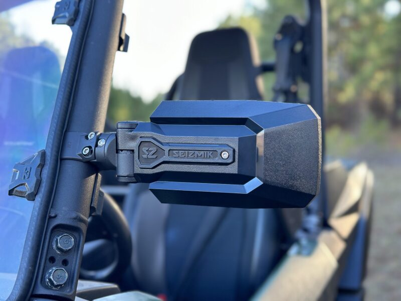 Seizmik 04+ A Cat/ Hon/JD/ Kaw/ Pol/ Suz/ Yam Trailrider Sideview Mirror - 1.75 in.