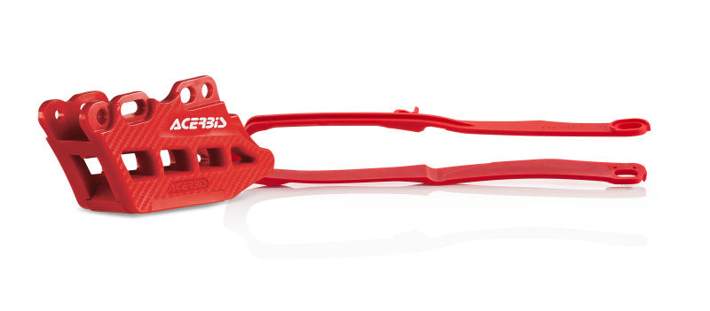 Acerbis 17-19 Honda CRF250R/RX/ CRF450R/RX Chain Guide/Slider Kit 2.0 - Red