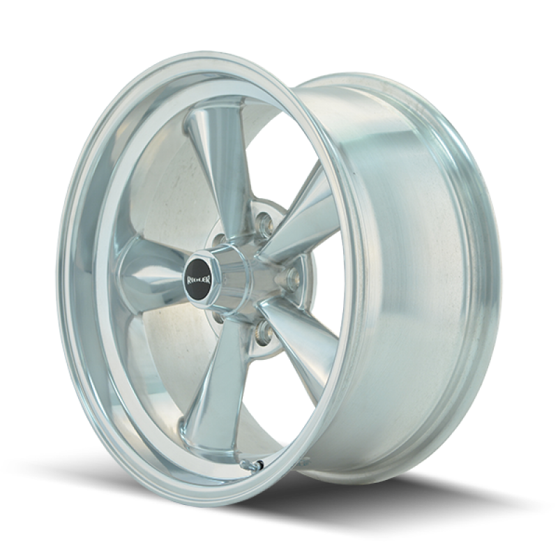 Ridler 675 15x8 / 5x120.65 BP / -12mm Offset / 83.82mm Hub Polished Wheel