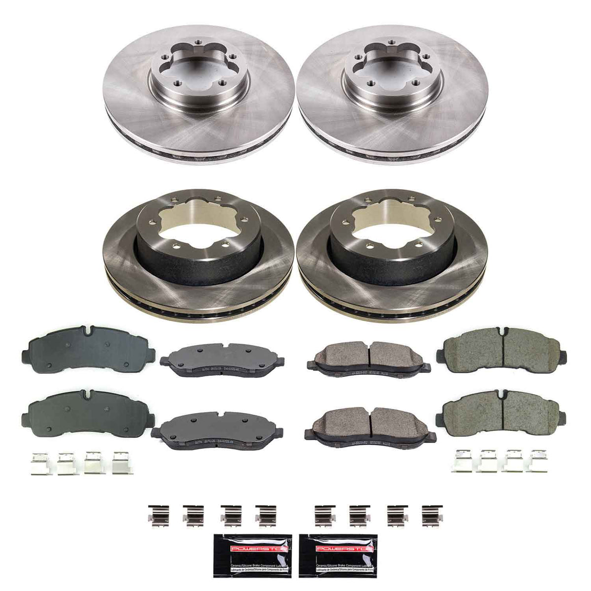 Power Stop 20-23 Ford Transit-350 HD Front and Rear Autospecialty Brake Kit