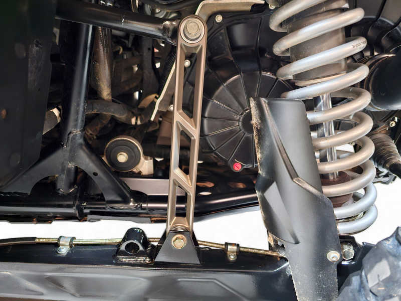 Elektric Offroad 2020+ Polaris Rzr Pro Xp Volt Billet Rear Sway Bar Links Anodized Gun Metal