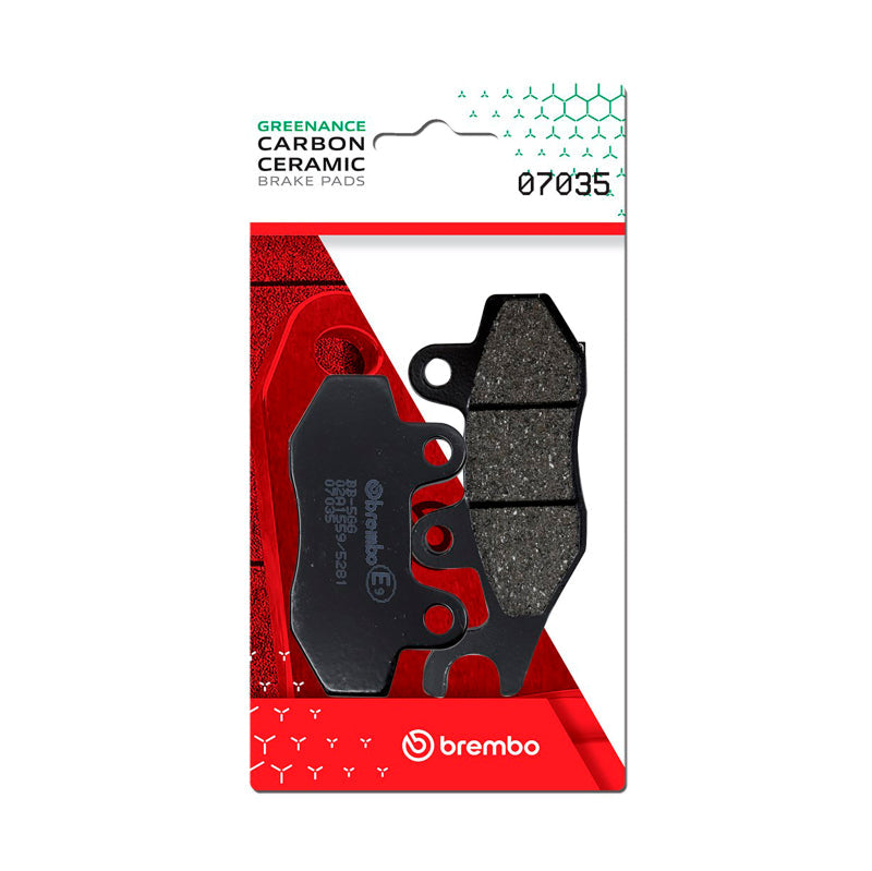 Brembo OE Malaguti Centro/Malaguti Blog/TGB Arkos Tec Carbon Ceramic Brake Pad - Front