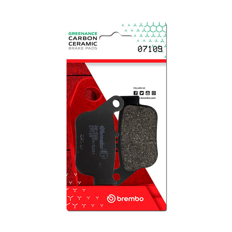 Brembo OE Yamaha X-Max Carbon Ceramic Brake Pad - Rear