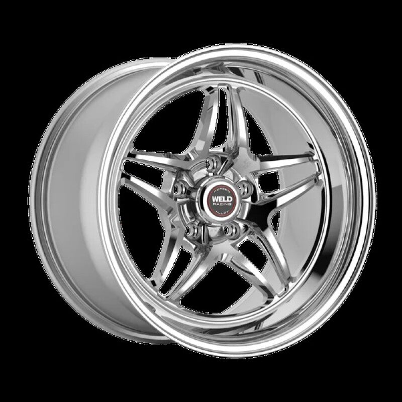 Weld S81 17X11 / 5X115 BP / 5.8in BS Polished Wheel (Medium Pad) - Non- Beadlock