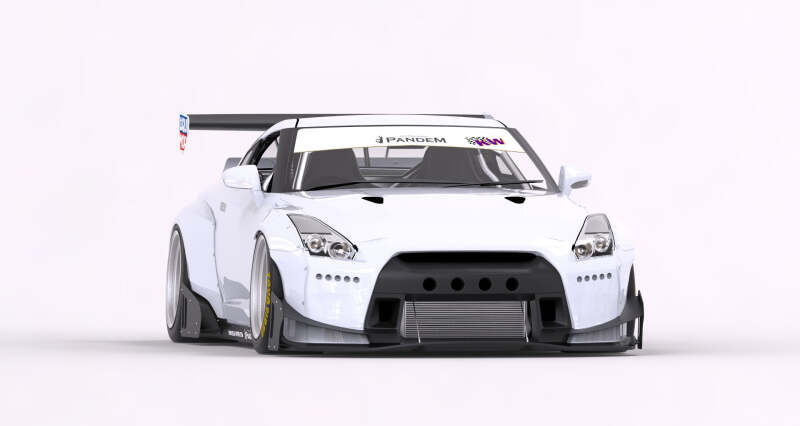 GReddy 09+ Nissan GT-R R35 Pandem Rear Side Diffuser Dry Carbon (Special Order)