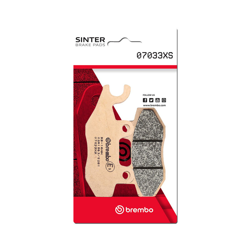 Brembo OE 01-06 Kymco B&W, Dink Sport 250cc Sinter Brake Pad - Front