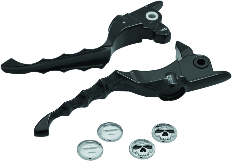Kuryakyn Zombie Lever Set 17-20 Touring Gloss Black