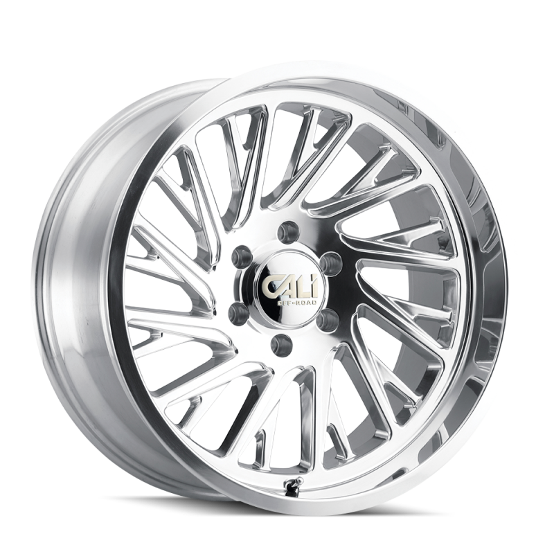 Cali Off-Road 9114 Purge 20x12 / 6x139.7 BP / -51mm Offset / 106mm Hub Polished Wheel