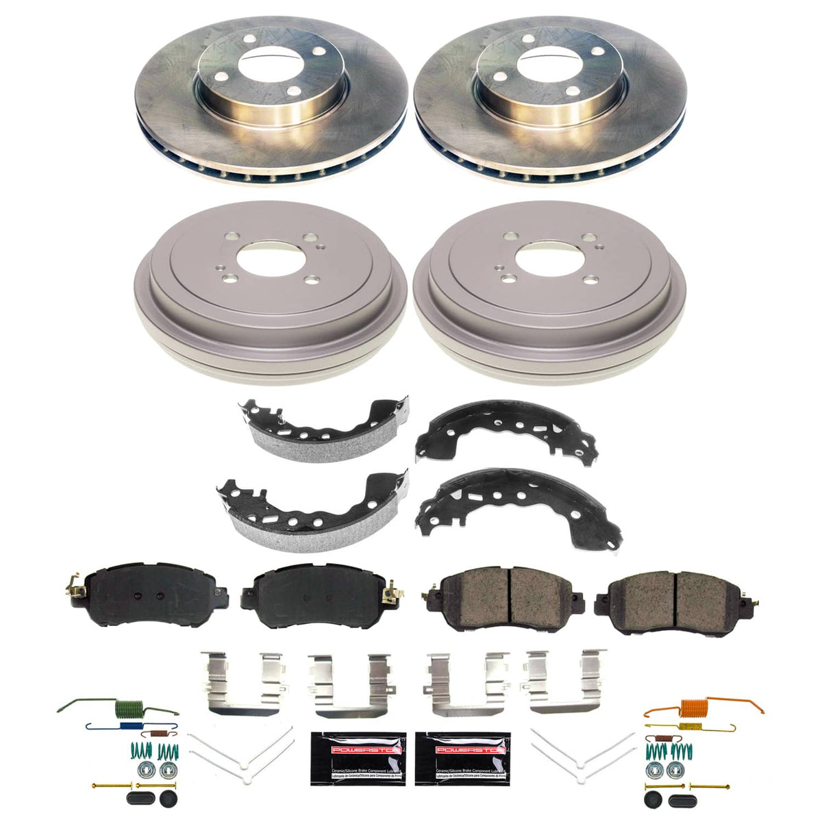 Power Stop 18-22 Nissan Kicks Front and Rear Autospecialty Brake Kit