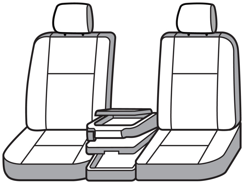 Covercraft 21-24 Ford F-150/23-24 Waterproof Polyester SeatSaverFront Row Seat Covers - Taupe