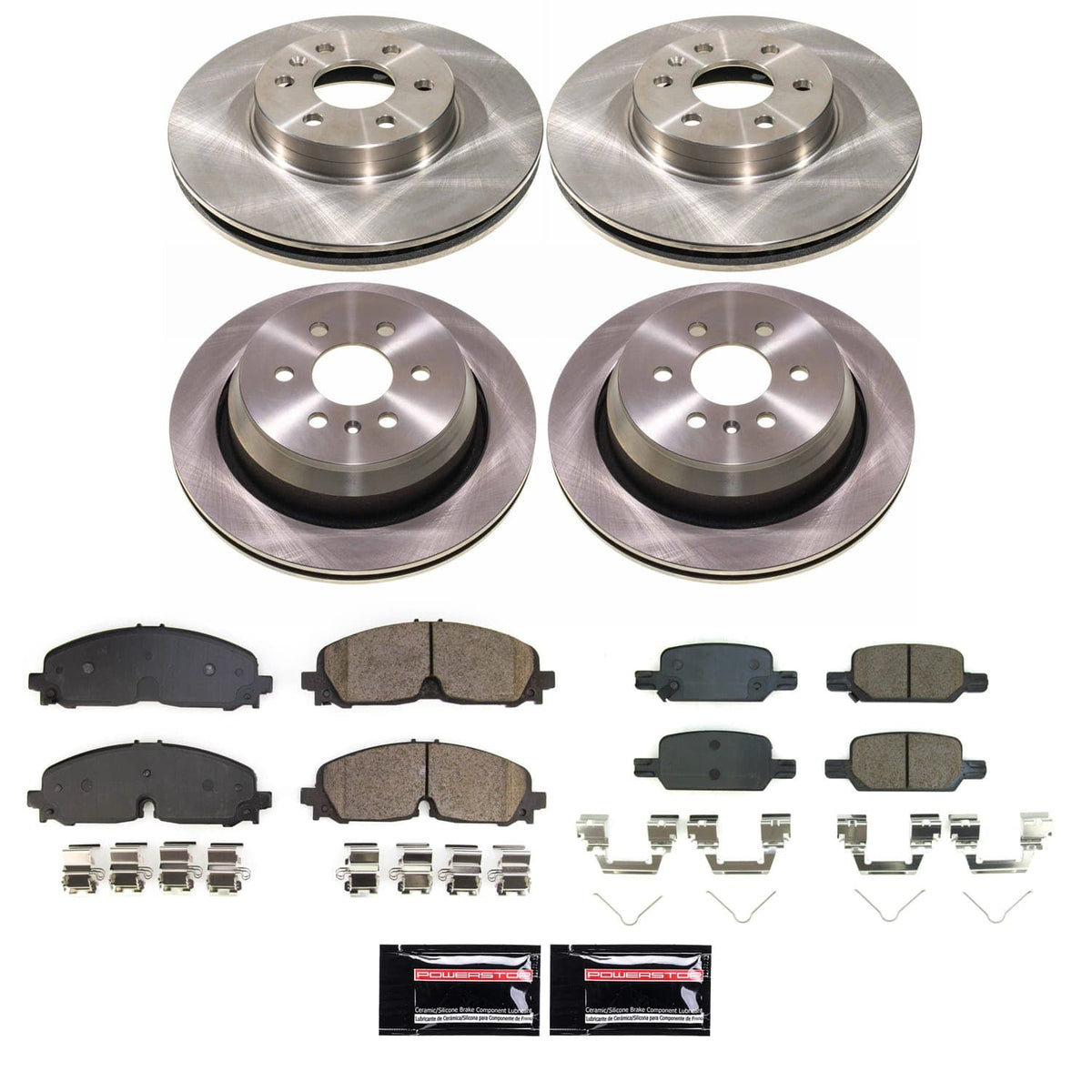 Power Stop 21-22 Chevrolet Colorado Front and Rear Autospecialty Brake Kit