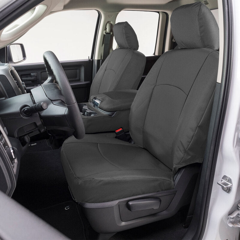Covercraft 21-25 F150 XL Regular Cab Endura PrecisionFit Custom Front Row Seat Covers - Char/Char