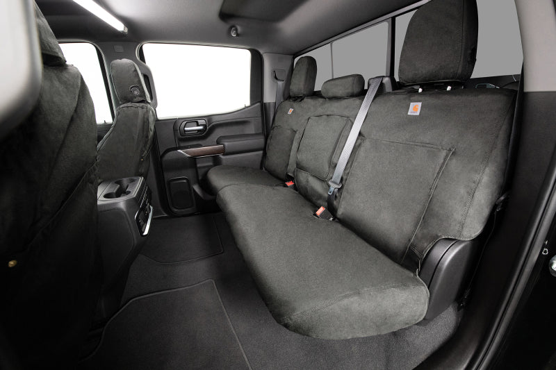 Covercraft 22-24 Dodge RAM 2500 3500 Carhartt Super Dux SeatSaver Frt Row Custom Seat Cover- Gravel