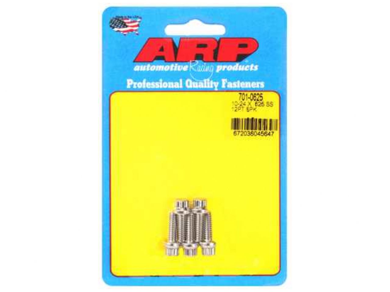 ARP M8 x 1.25 x 85 hex SS bolts
