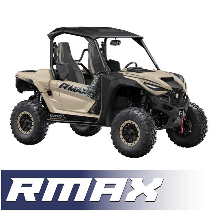 Rugged Radios Yamaha Wolverine RMAX Comm Kit w/ Rocker Switch BT 2-Way STX / M1 VHF Bus Band