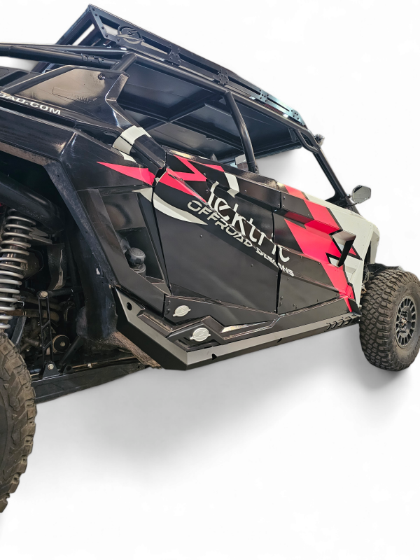 Elektric Offroad 2020-2025 Polaris Rzr Pro Xp Pro R Turbo R Volt Rocker Guards 4 Seat