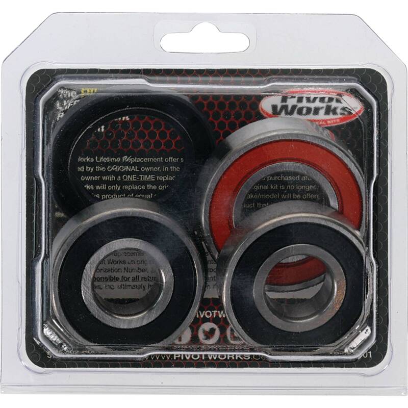 Pivot Works Suzuki Wheel Bearing Kit Premium Bearings