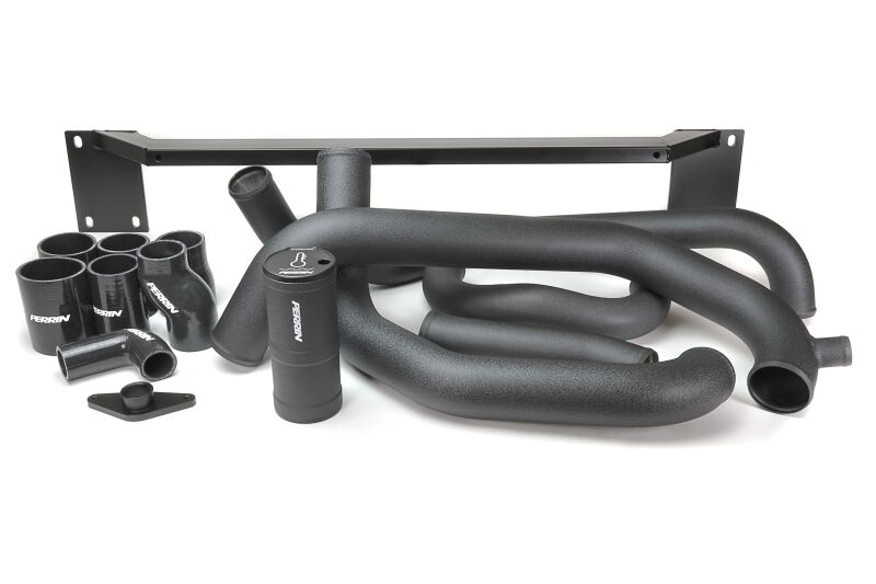 PERRIN 08-14 Subaru STI Front Mount Intercooler Boost Tube Kit - Black