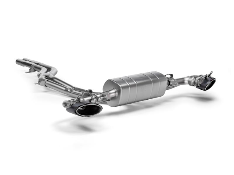 Akrapovic 2025 Audi RSQ8 Evolution Race Line Exhaust System Titanium (link pipe CO-AU/T/5 required)