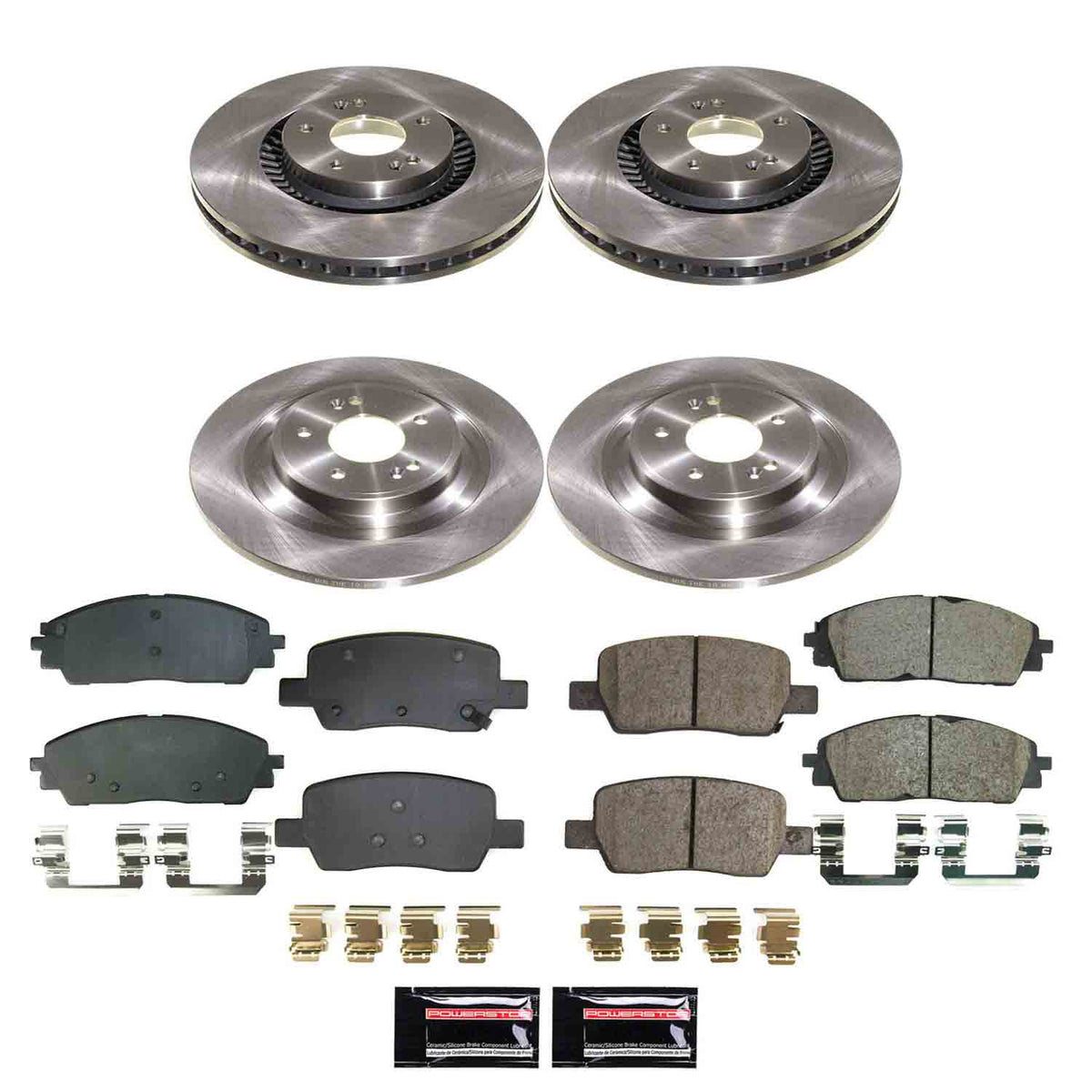 Power Stop 2022 Kia Carnival Front and Rear Autospecialty Brake Kit