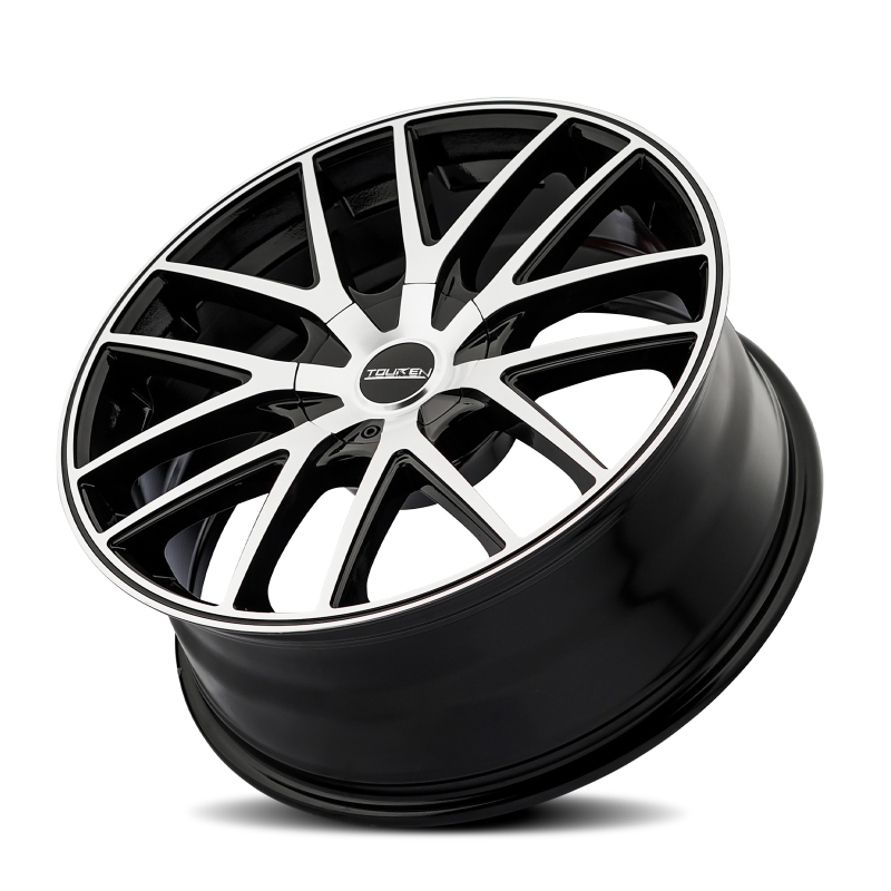 Touren 3260 TR60 20x8.5 / 5x108/114.3 BP / 40mm Offset / 72.62mm Hub Gloss Black Machined Wheel