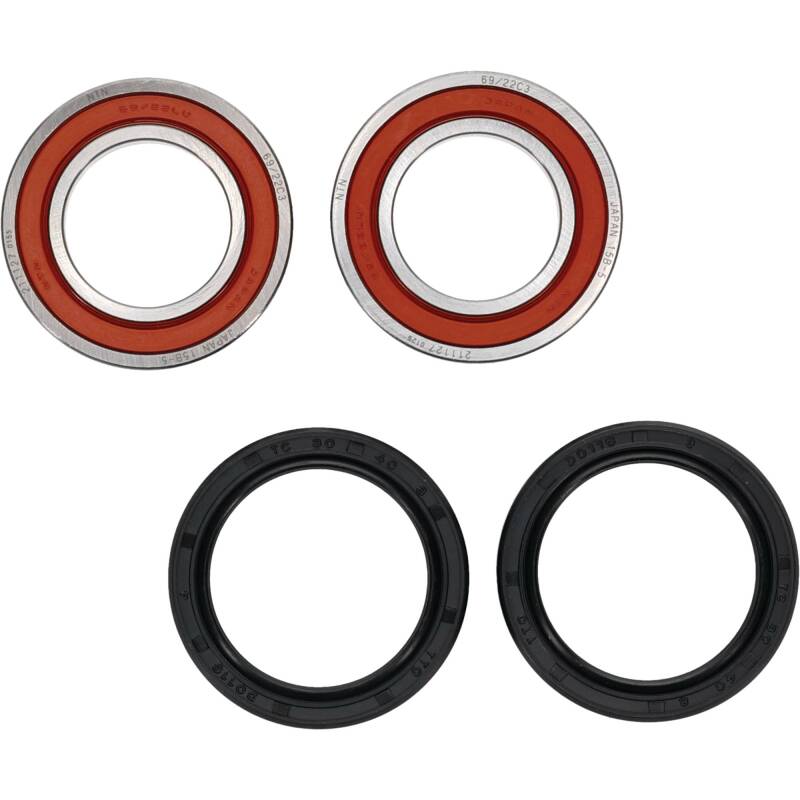 Pivot Works Kawasaki, Suzuki, Yamaha Wheel Bearing Kit Premium Bearings