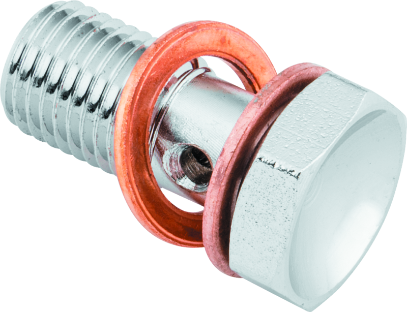 Twin Power Stainless Brake Fitting 3/8 Inch Banjo Bolt