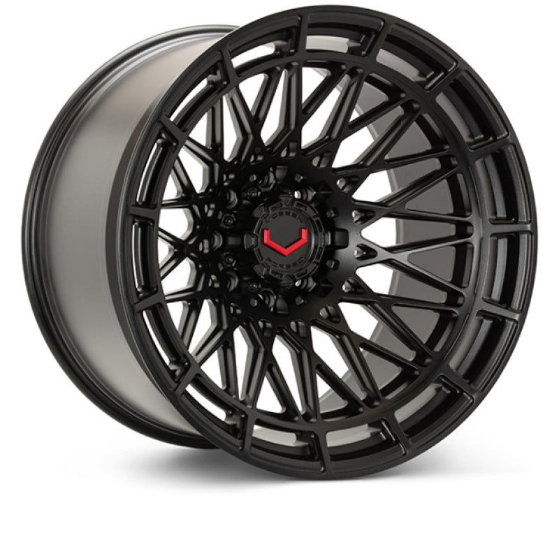 Vossen LCX-03 24x10 - 8x165.1 - ET+15 - Deep - 125.1 - Satin Black Wheel