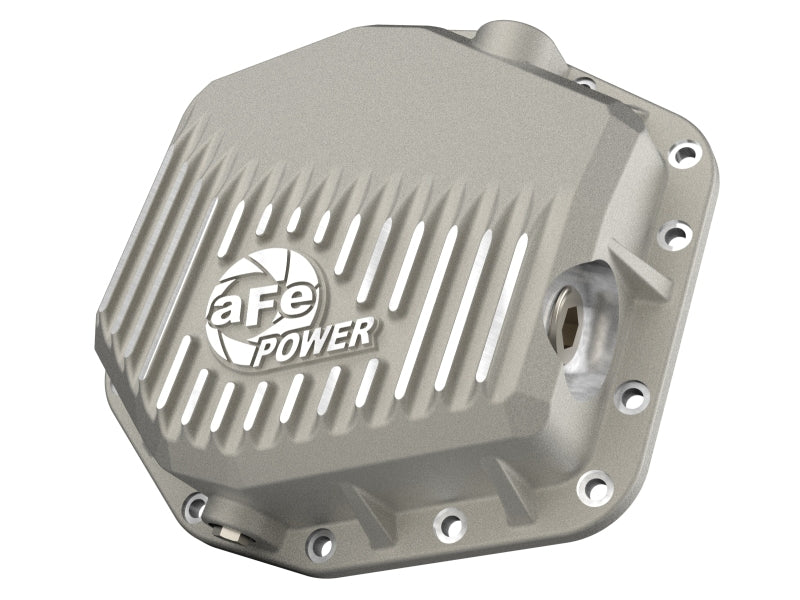 aFe 22-25 Ford Bronco Raptor V6 Rear Diff Cover - Raw w/ Machined Fins