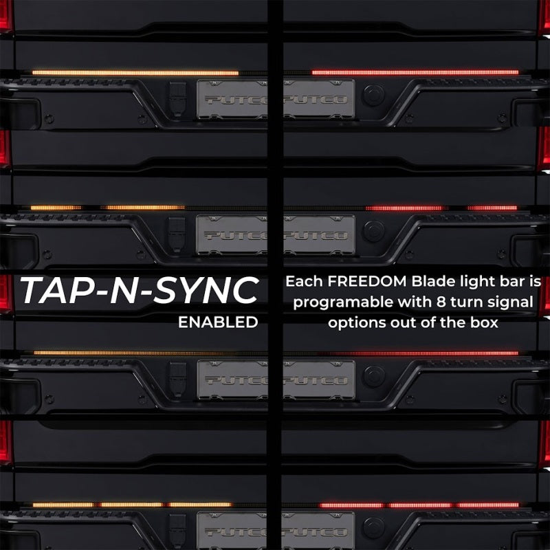 Putco 23-24 Chevrolet Colorado 48In Freedom Blade Direct Fit Kit Tailgate Bars