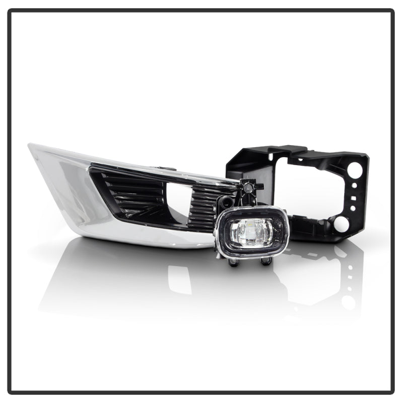 Spyder 21-23 Nissan Armada Full LED OEM Fog Lights w/Switch (FL-NARM2021-LED-C)