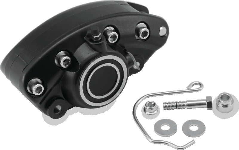 Bikers Choice 73-84 FL Black Front Banana Caliper Replaces H-D 44006-80