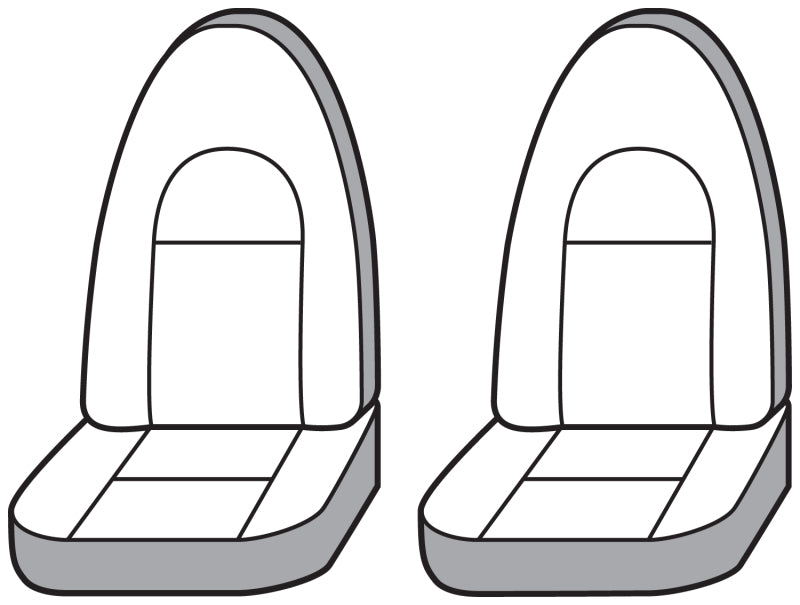 Covercraft 1987-91 Jeep Wrangler Carhartt SeatSaver Custom Front Row Seat Covers - Brown
