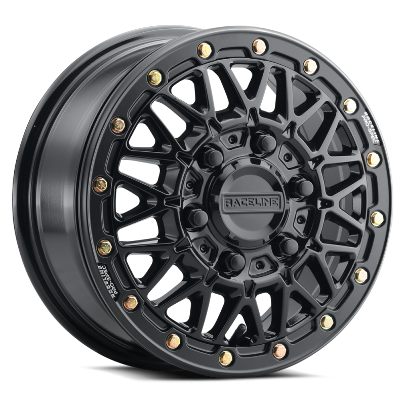 Raceline A15 Omega 15x7in / 4x156 BP / 38mm Offset / 132.5mm Bore - Gloss Black
