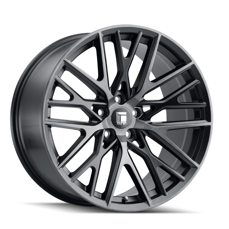 Touren 3291 TR91 20x9 / 6x135 BP / 18mm Offset / 87.1mm Hub Matte Black Brushed w/ Dark Wheel