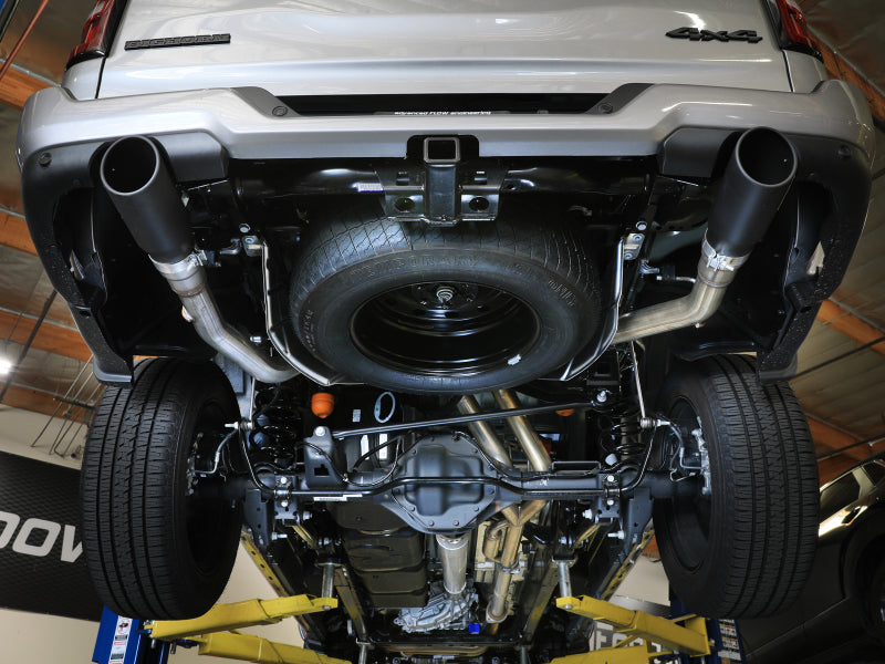 aFe Vulcan Series Cat-Back Exhaust System RAM 1500 2025 V6-3.0L (tt)- Black Tips