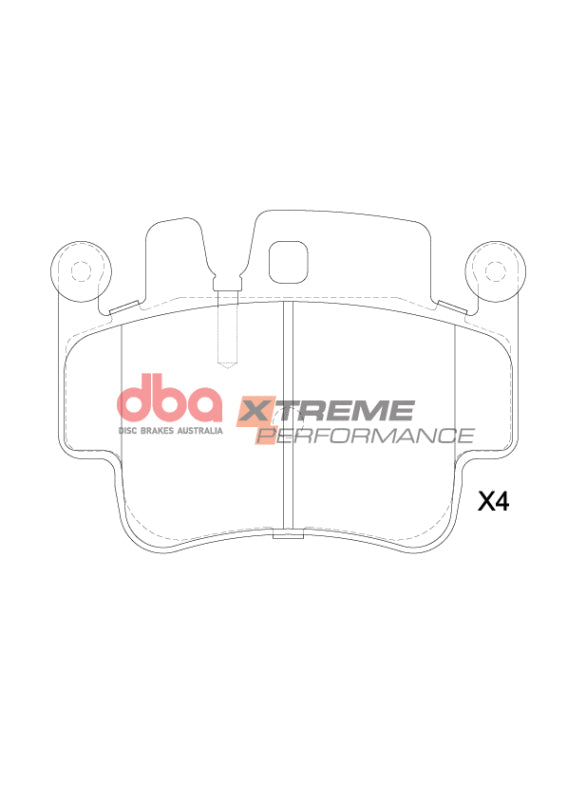 DBA 98-01 Porsche 911 Carrera 996 / 04-13 Porsche Carrera S 997 XP Performance Front/Rear Brake Pads