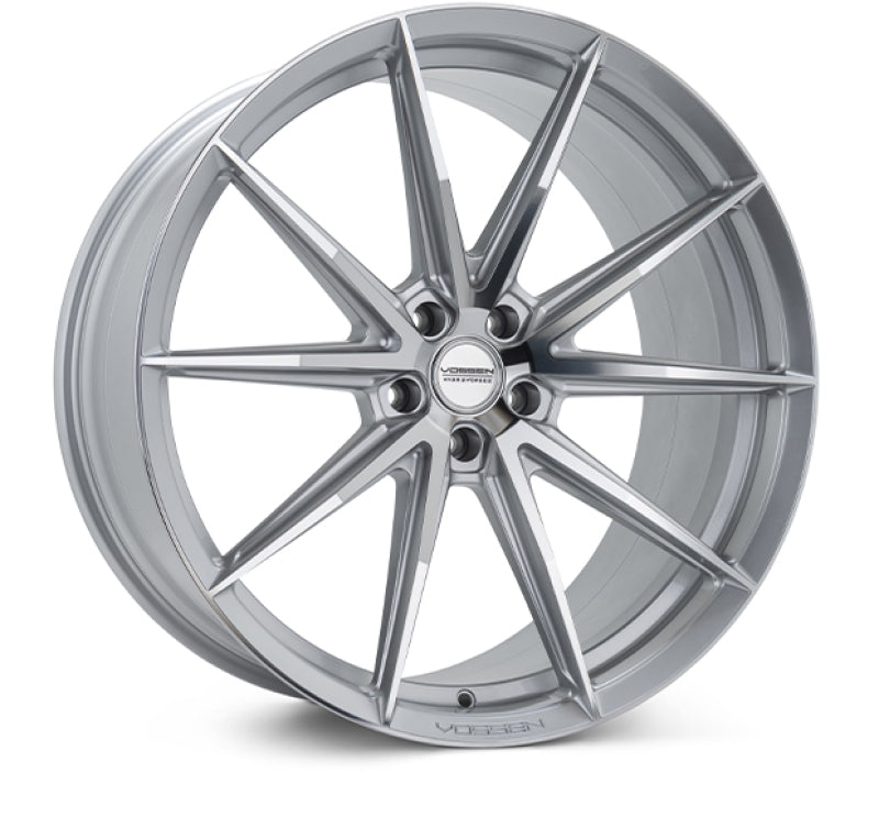 Vossen HFX-2 20x10.5 - 5x120 - ET38 - Deep - 72.56 - Silver Polished Wheel