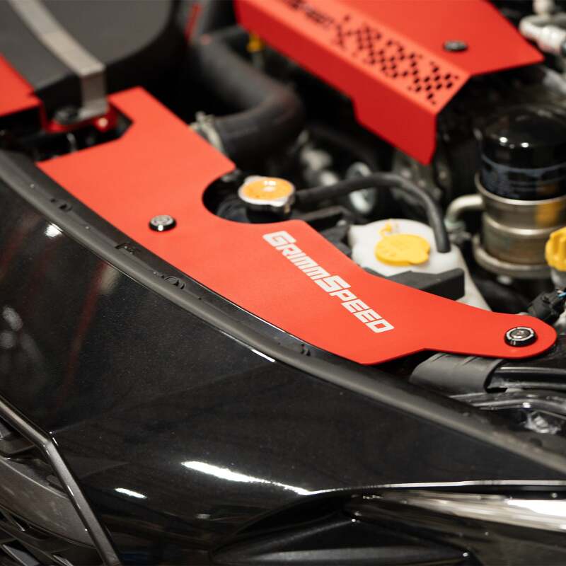GrimmSpeed 2022+ Subaru WRX Radiator Shroud - Red