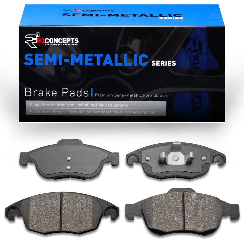 R1 12-18 Peugeot Partner Front Semi Met Brake Pads