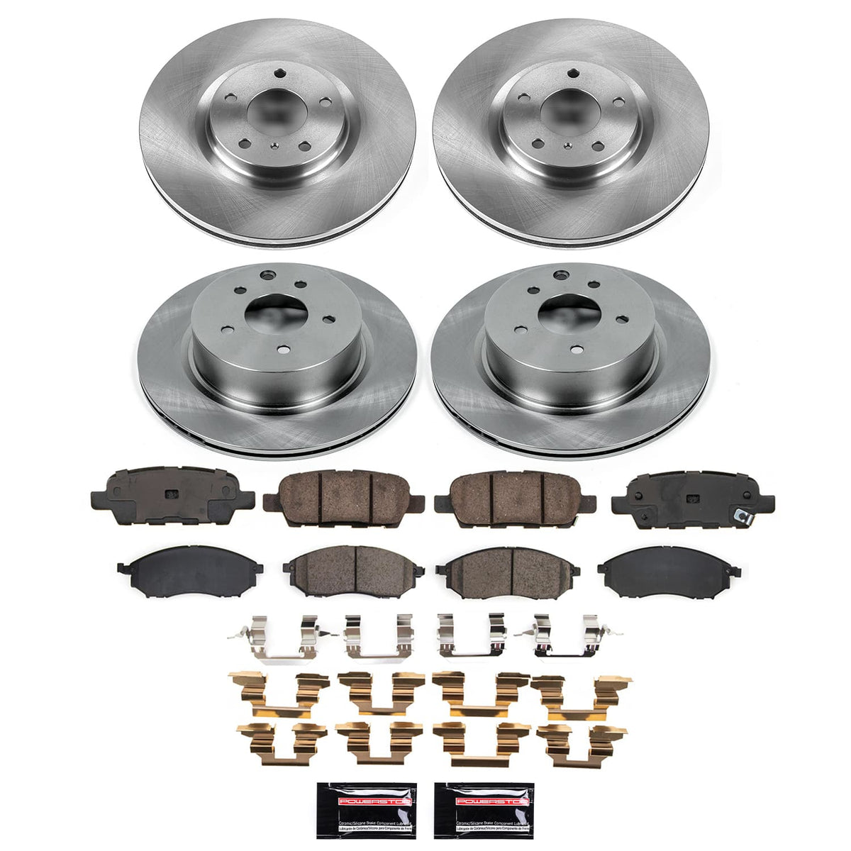 Power Stop 2009 Nissan 370Z Front and Rear Autospecialty Brake Kit
