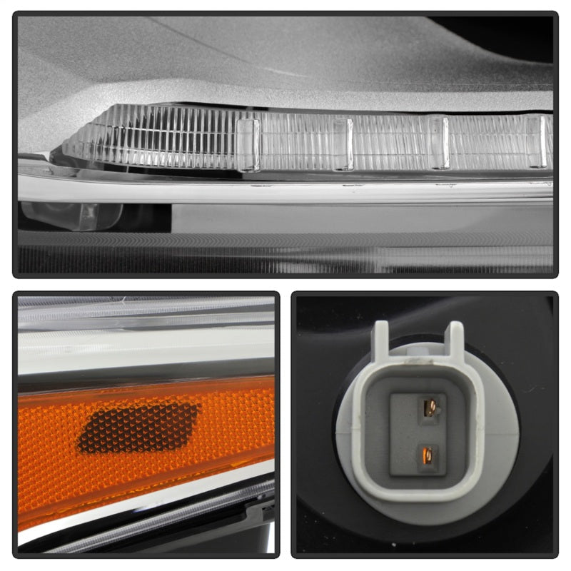 xTune 18-21 Chevrolet Traverse Full LED Headlight - OE Left (Signal/Side Marker Halogen)