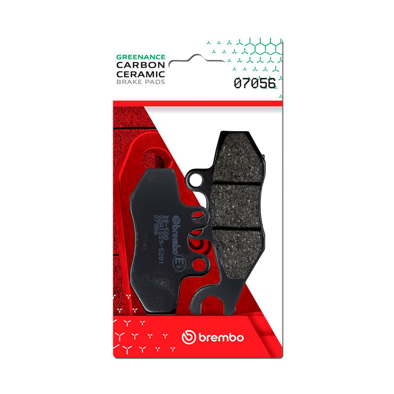 Brembo OE Piaggio X-Evo/Piaggio Zip/Piaggio Mp3/Piaggio X10 Carbon Ceramic Brake Pad - Front