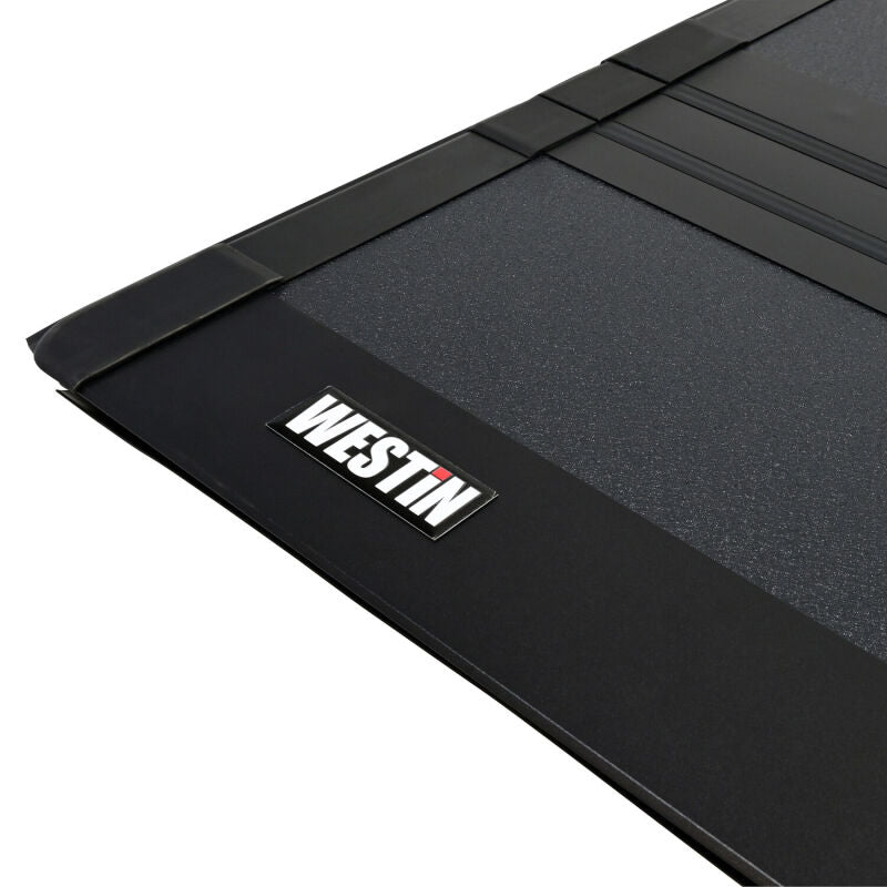 Westin 07-21 Toyota Tundra 5ft 7in Bed Hard Tri-Fold Tonneau Cover - Black
