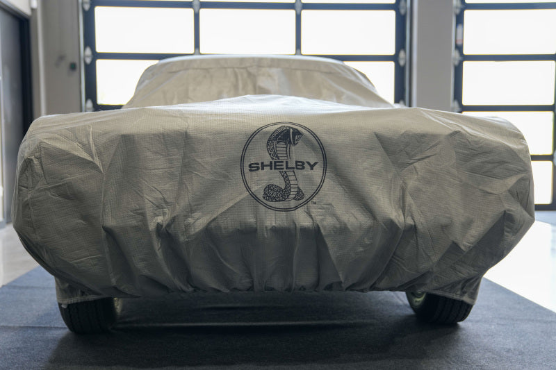 Covercraft 66-68 Ford Mustang Custom 5-Layer Indoor Car Cover w/ Blk Snake Medallion Logo
