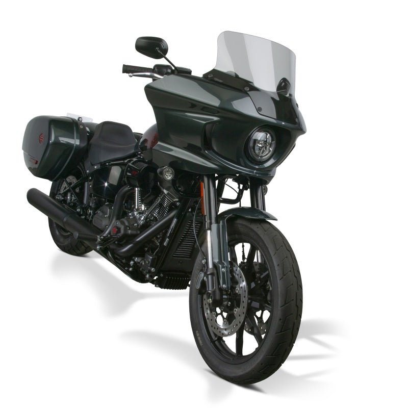 National Cycle 22+ Harley-Davidson LowRider ST V-Stream Quantum Plus Mid Windshield- LT. Tint