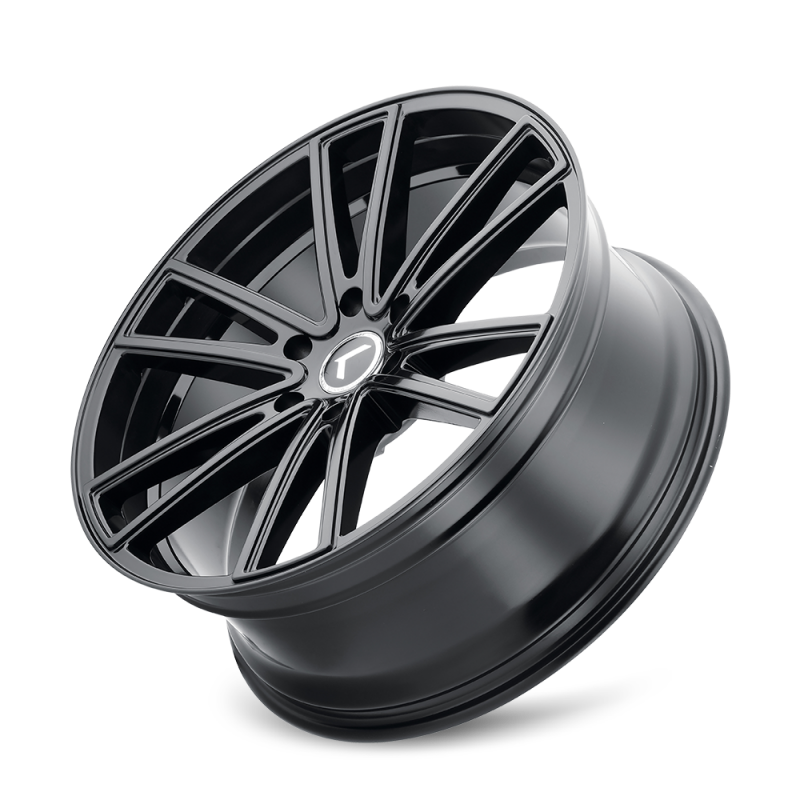 Kraze KR190 Lusso 18x8 / 5x112 BP / 40mm Offset / 66.56mm Hub Gloss Black Wheel