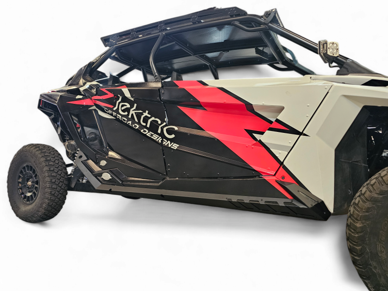 Elektric Offroad 2020-2025 Polaris Rzr Pro Xp Pro R Turbo R Volt Rocker Guards 4 Seat